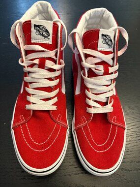 Vans SK8-Hi in Red